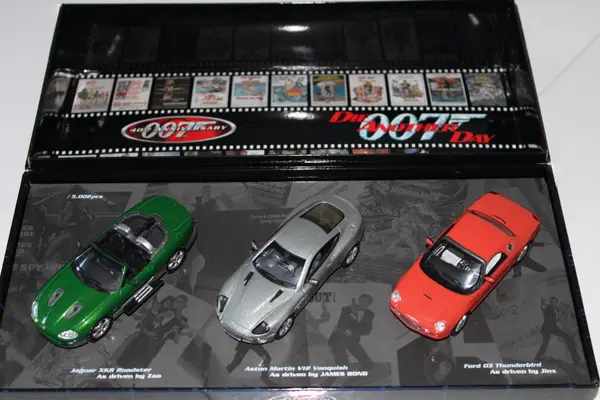 Minichamps James Bond Die Another Day Box Set