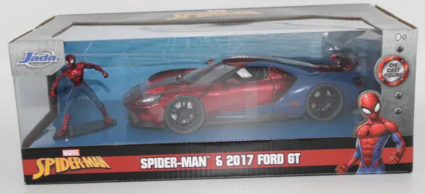 Jada Diecast Spiderman Ford GT Marvel