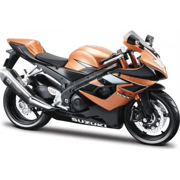 Maisto Suzuki GSX R Gold And Black - Image 2