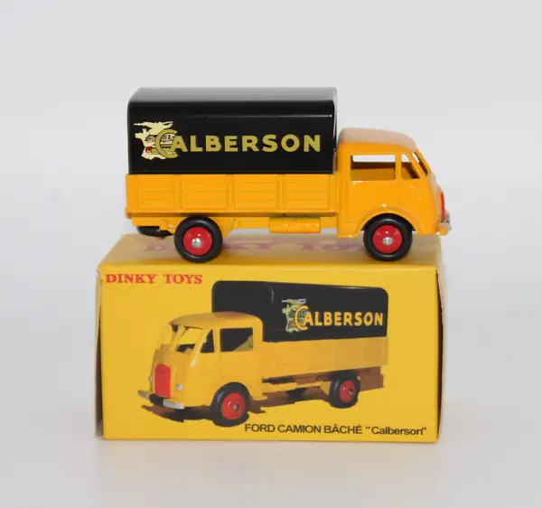 Atlas Editions Dinky Ford Camion Bache Calberson Version