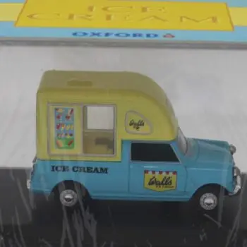 morris minor ice cream walls van