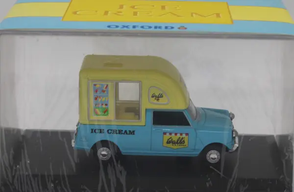 morris minor ice cream walls van