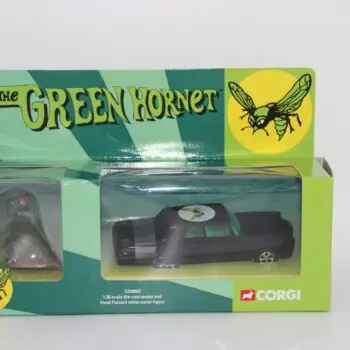 Corgi Diecast Green Hornet Car With Model With Kato Figure