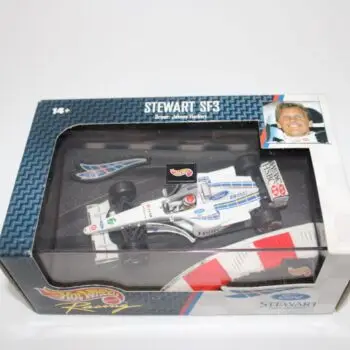 hot wheels diecast racing car stewart f one driver johnny herbert