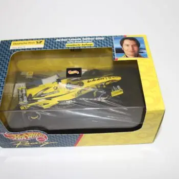 hot wheels racing car jordan launch edition heinz haraid frentzen