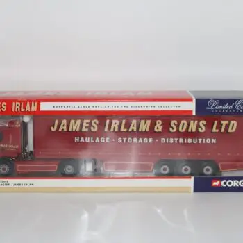 Corgi Renault Curtainside James Irlam Limited Edition Model No 75606