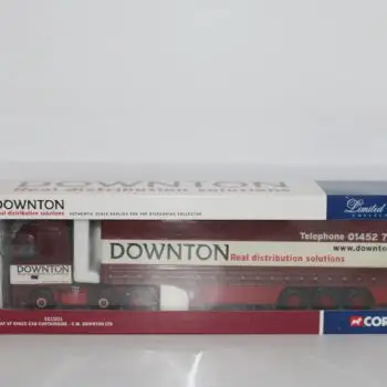 Corgi DAF XF Space CAB Curtainside C M Downton Ltd