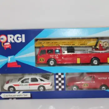 Corgi 3 Piece C61 Swiss  European Issue Emergency Services Set