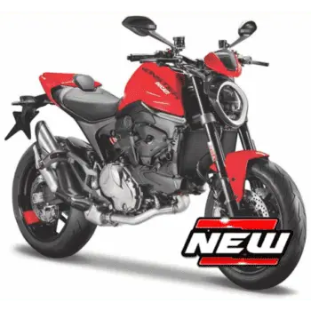 Maisto Ducati Monster 2021 Red