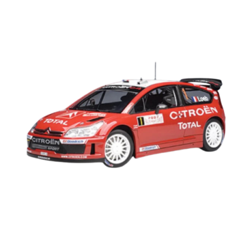 Autoart Citroen c4 WRC 2007 S.Loeb/D Elena No 1 Winner Rally Monte Carlo