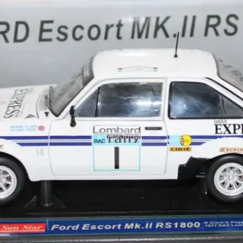 Sunstar Ford Escort Mk.2 RS1800 Daily Express Lombard RAC Rally 1977 Roger Clark