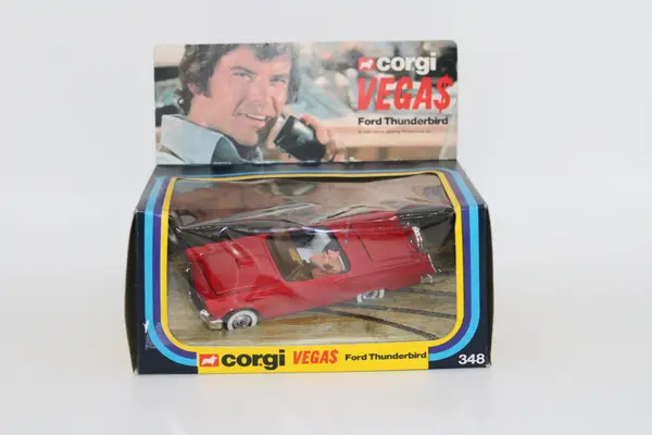 Corgi Vegas Dan Tanner's Ford Thunderbird Model 348