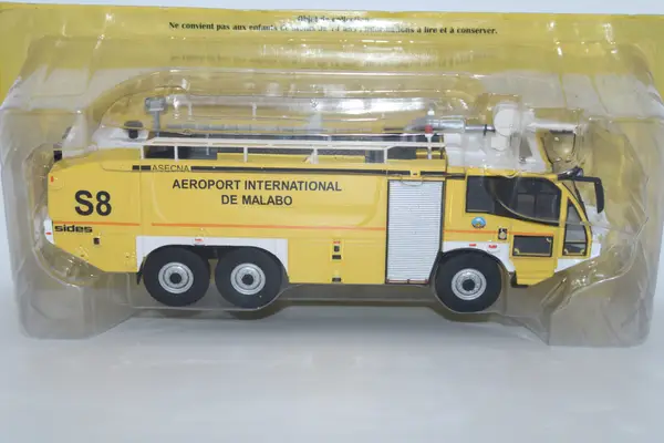 MAG Sides Sentinel S3X Airport Hachette Firefighter diecast model Fire Engine in original packaging.