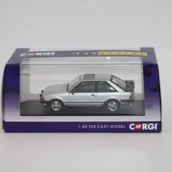 Corgi Vanguards silver FORD ESCORT MK3 XR3i 1:43 scale diecast model car in original packaging.