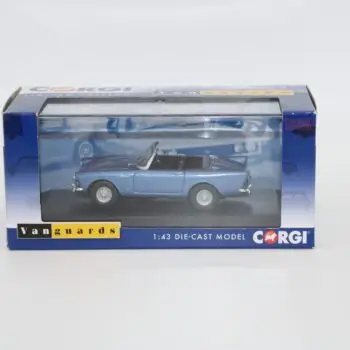 Corgi Vanguards Metallic Quartz Blue Sunbeam Alpine Series 2 in original packaging.