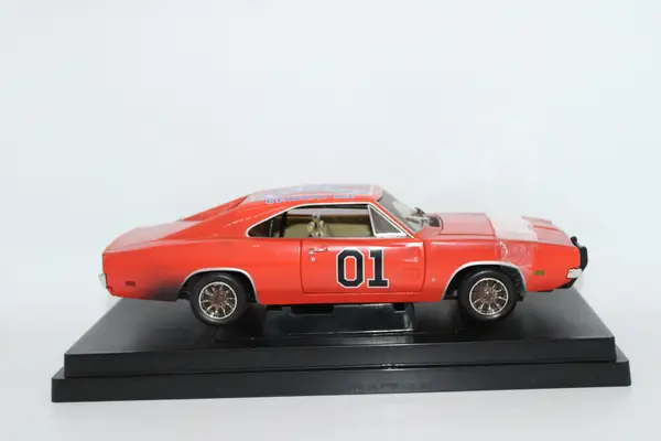 Red Joyride RC2 Dukes of Hazzard General Lee Dodge Charger diecast model car.