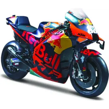 Maisto Red Bull KTM Factory Racing No. 88 Miguel Oliveira diecast motorcycle for sale.