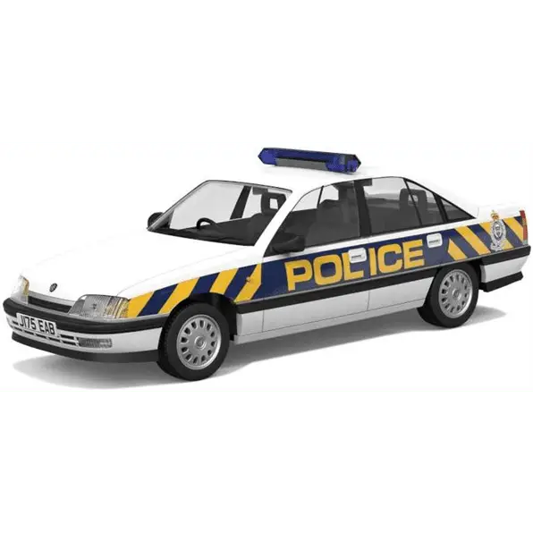 Corgi Vanguards Vauxhall Carlton West Mercia Constabulary police car for sale.