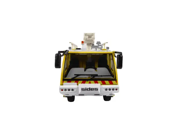 MAG Sides Sentinel S3X Airport Hachette Firefighter diecast model Fire Engine interior.