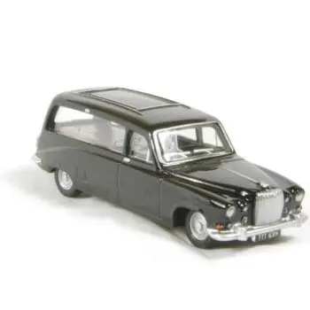 Oxford Diecast 76DS002 Daimler DS420 Hearse in Black 76DS002_4