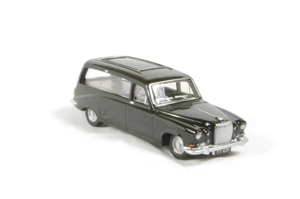 Oxford Diecast 76DS002 Daimler DS420 Hearse in Black 76DS002_4