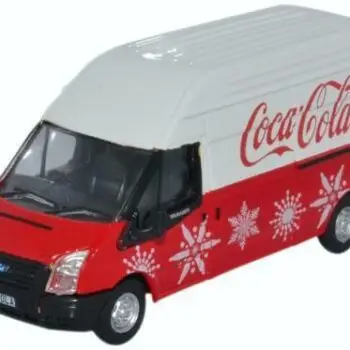 Oxford Diecast 76FT030CC Ford Transit MkV LWB High Coca Cola Xmas s-l500 (32)