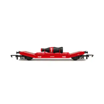 Hornby R60170 Lowmac with Coca-Cola Bottle