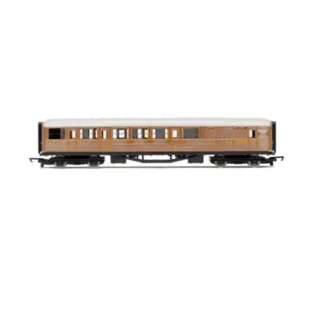 Hornby R4333 RailRoad LNER, Brake Composite Coach - Era 3