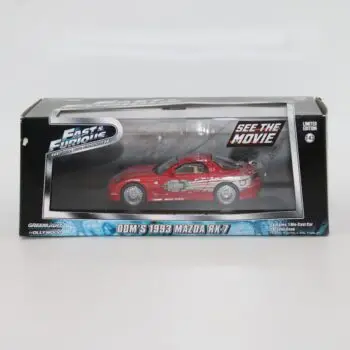 GREENLIGHT Fast and Furious Doms 1993 Mazda RX 7 Red IMG_9770