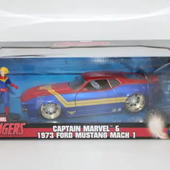 Jada 1973 Ford Mustang Mach 1 Captain Marvel No 253225009 IMG_9530