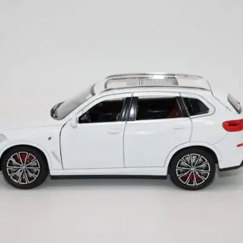 BMW X5 Alloy Car White IMG_0638