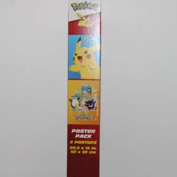 Pokémon Set DE 2 Posters Officials IMG_2435