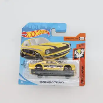 Hot Wheels Yellow 65 Mustang 2 2 Fastback IMG_3666