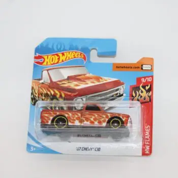 Hot Wheels 67 Chevy C10 Orange IMG_3795