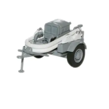 Oxford Diecast Grey NFS Coventry Climax Pump Trailer