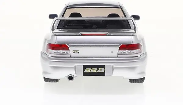 Solido Subaru Impreza 22B Silver 1998 - Image 4