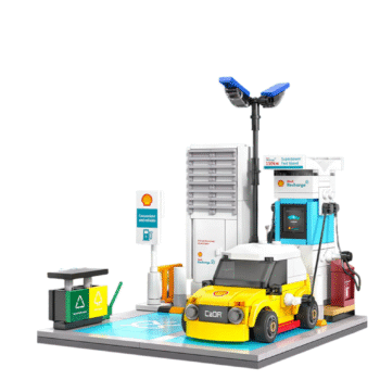 Cada Bricks Shell Car Wash
