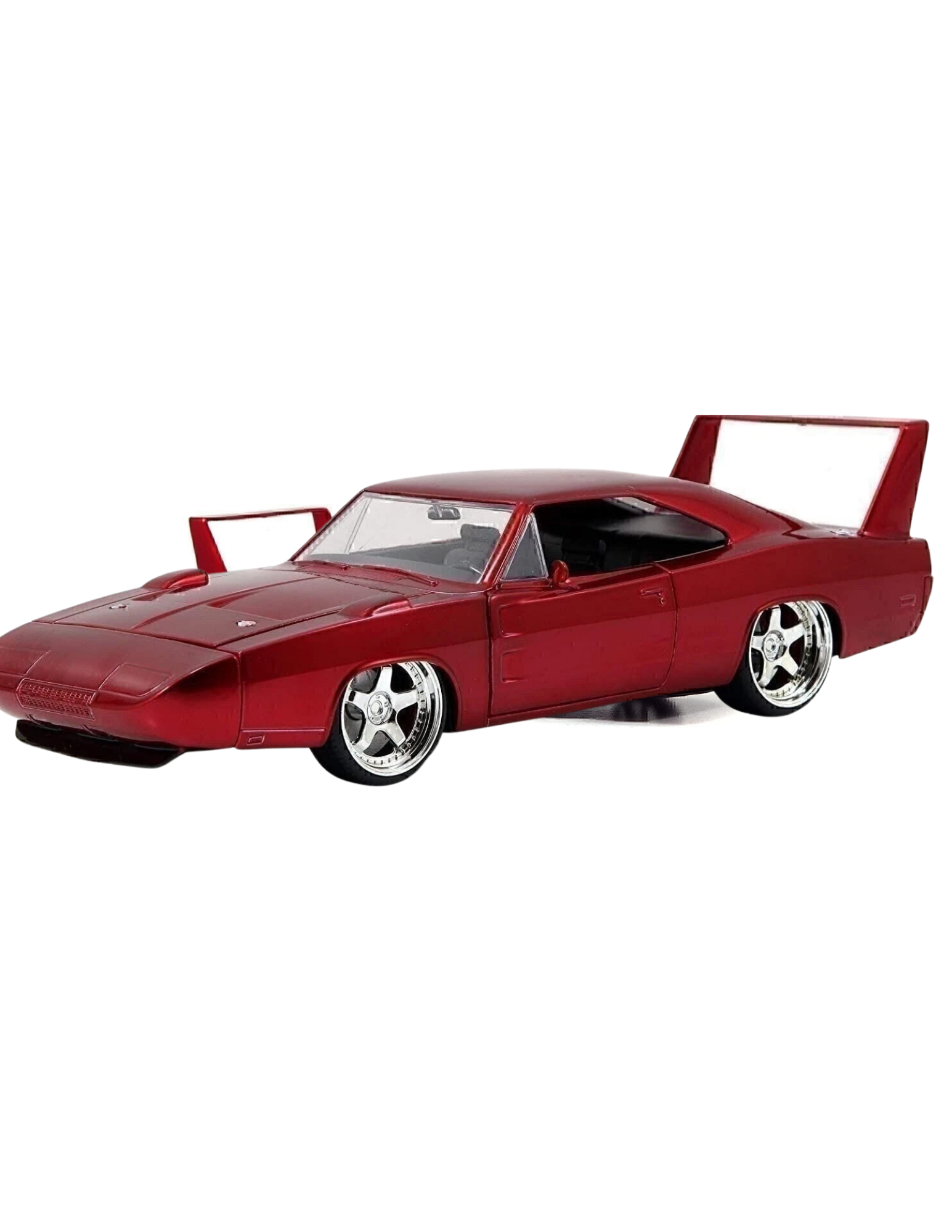Jada Fast and Furious Doms Dodge Charger Daytona Metallic Red - Image 4
