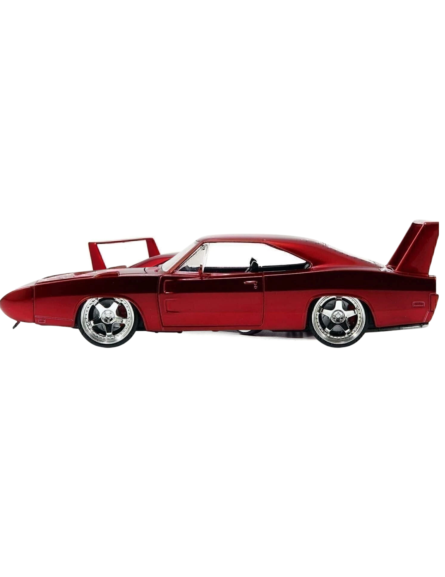 Jada Fast and Furious Doms Dodge Charger Daytona Metallic Red - Image 5