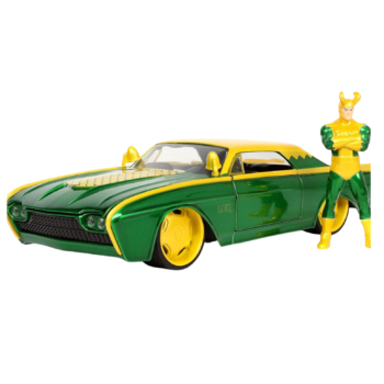 Jada Marvel Loki 1963 Ford Thunderbird
