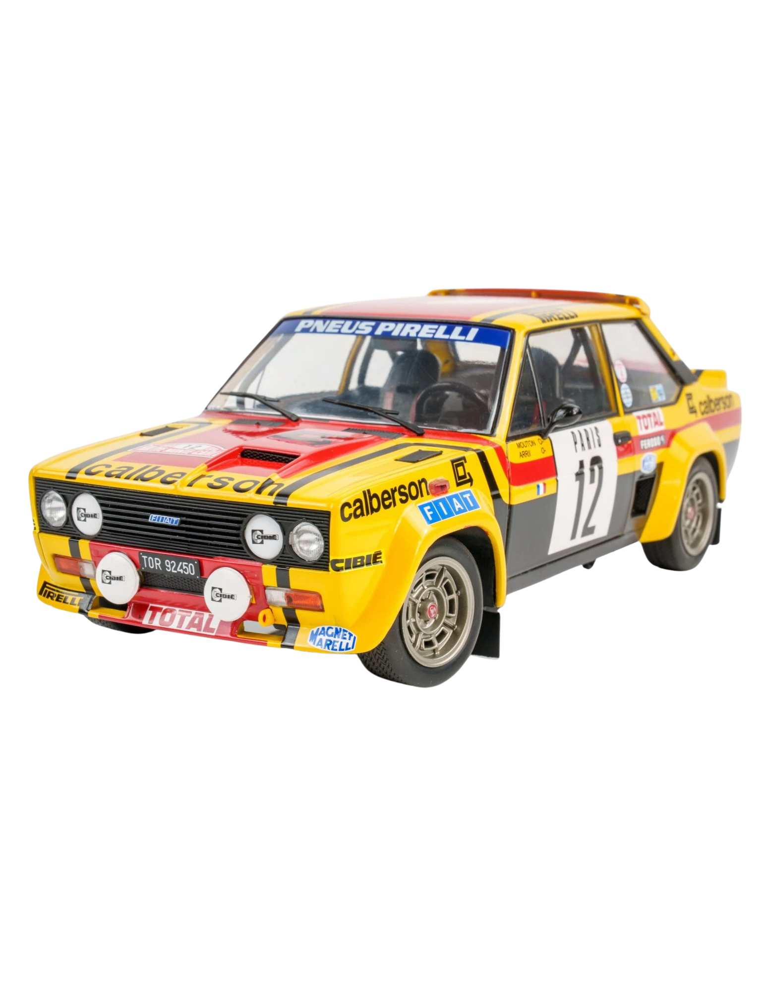 Solido Fiat 131 Abarth No 12 Michele Mouton Monte Carlo Rally