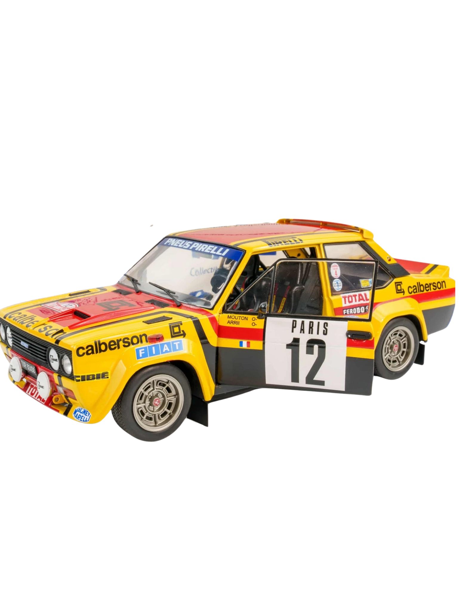 Solido Fiat 131 Abarth No 12 Michele Mouton Monte Carlo Rally - Image 6