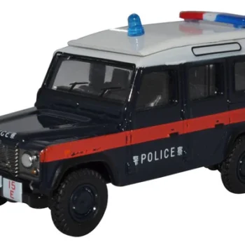 Oxford Diecast Land Rover Defender LWB Station Wagon Hong Kong Police