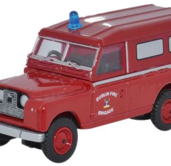 Oxford Diecast Land Rover Series II Dublin Fire Brigade