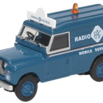 Oxford Diecast Land Rover Series II LWB Hard Top RAC Radio Patrol