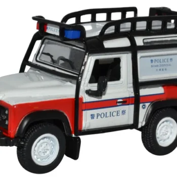 Oxford Diecast Land Rover Defender 90 Station Wagon Hong Kong Police