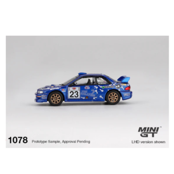 Mini GT Subaru Impreza WRC99 No23 2000 Acropolis Rally