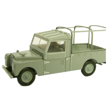 Oxford Diecast Land Rover Ser 1 Grey - 1:76 Scale