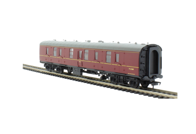 Hornby R4625 Mk1 BG full brake in BR maroon M81389 - Railroad range