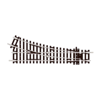 PECO ST 240 No.2 Radius Right Hand Turnout  Setrack OO